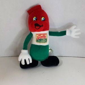 Gallo salami stuffed toy, plush animal
